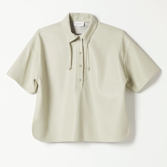 Nadia vegan Leather Pullover Who What Wear Collection - Picture 4 of 6